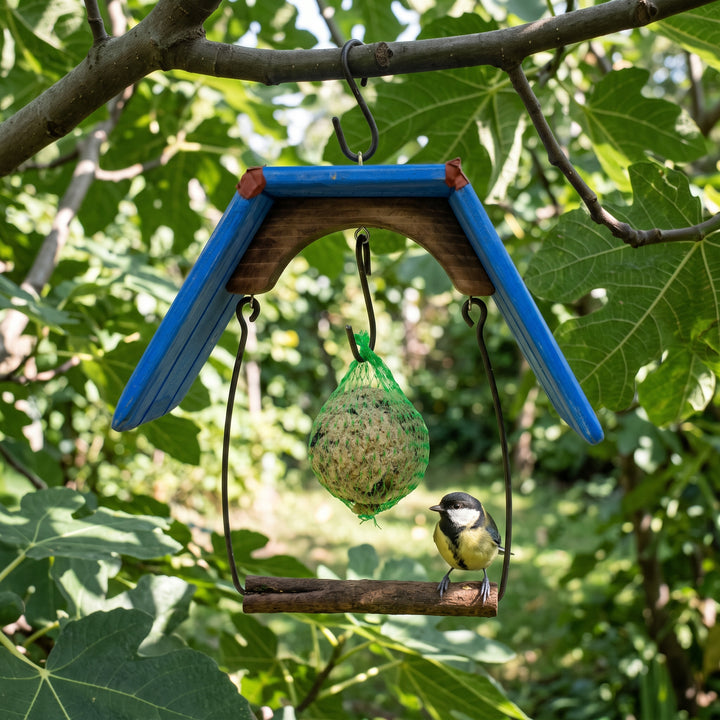 Dondolo portapalle Treehood in legno fatto a mano – foto 3