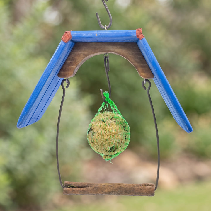 Dondolo portapalle Treehood in legno fatto a mano – foto 5