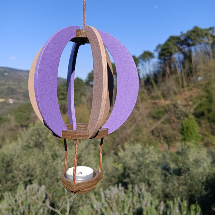 Mongolfiera per candele - anteprima collezione Treehood