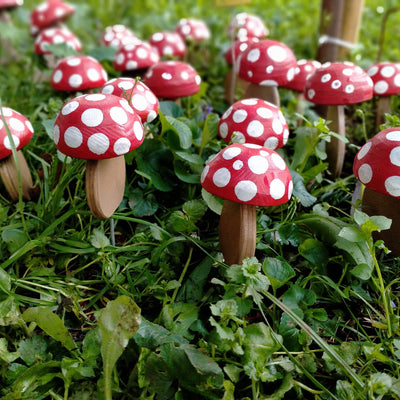 Funghi Piccoli Treehood - prodotto artigianale in legno