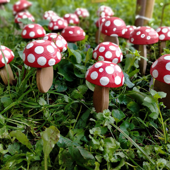 Funghi Piccoli Treehood - prodotto artigianale in legno