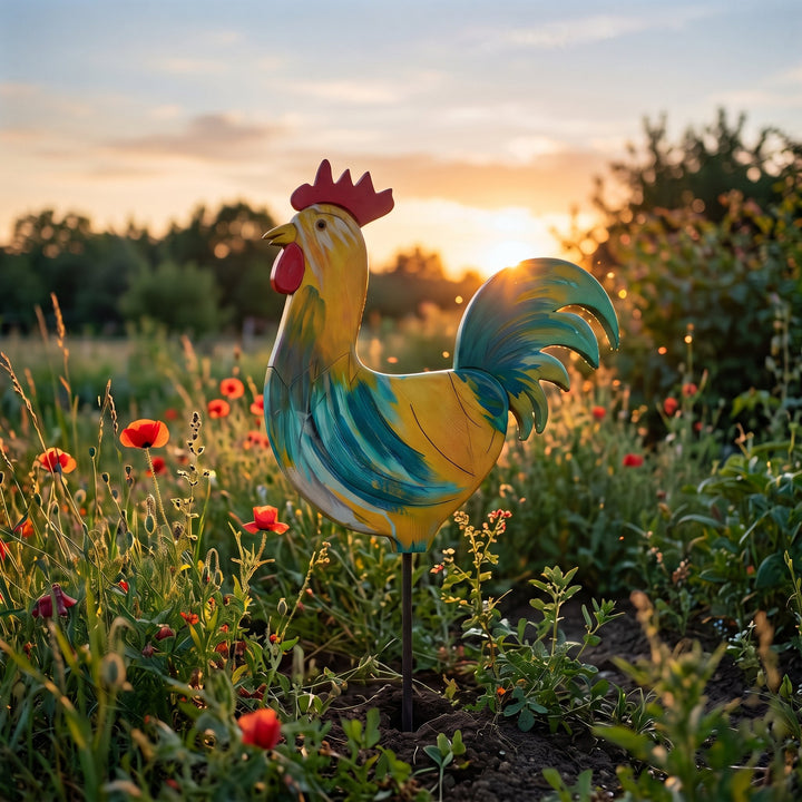 Gallo in legno - foto 4