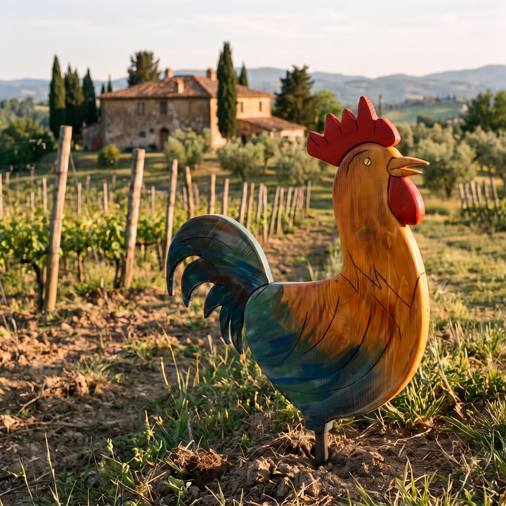 Gallo in legno - foto 8