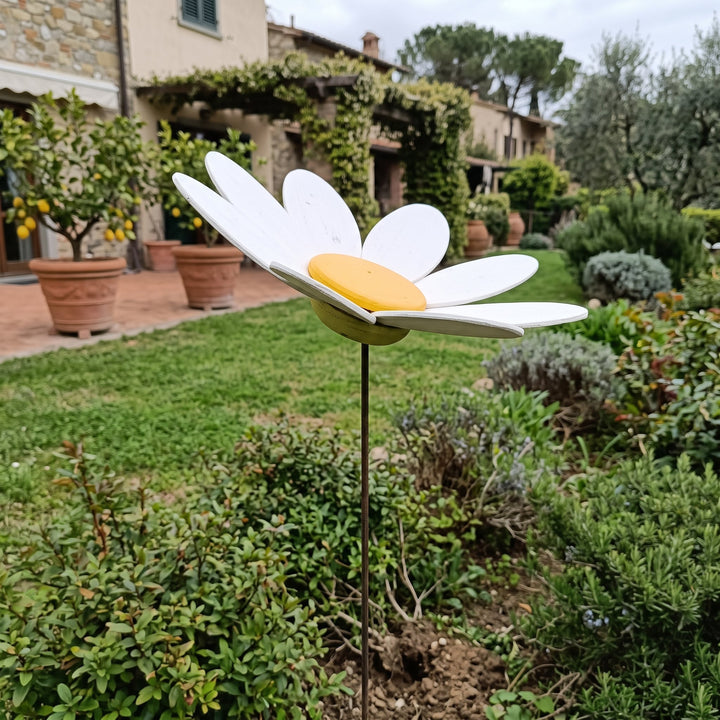 Margherita gigante in legno - foto 6