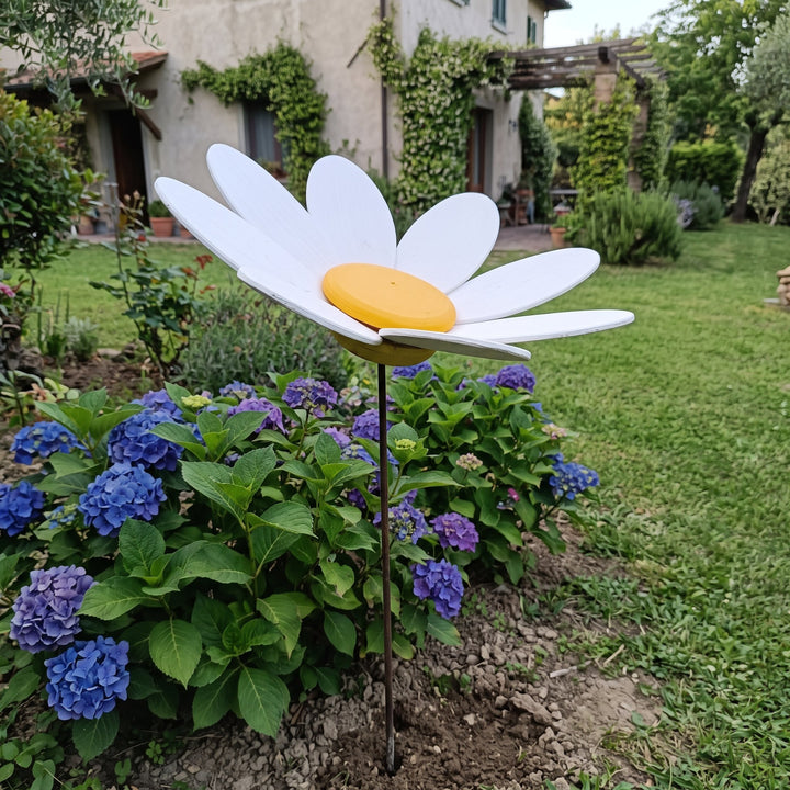 Margherita gigante in legno - foto 8