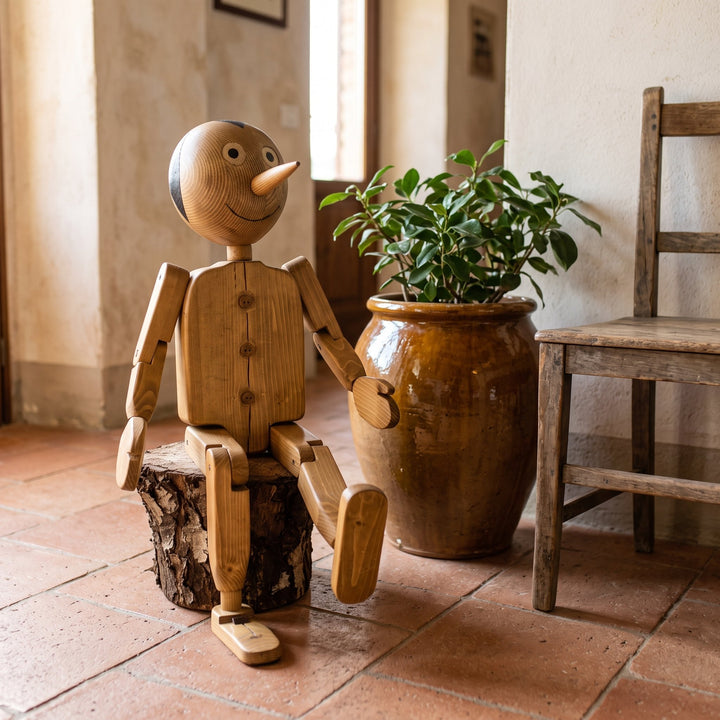 Pinocchio in legno - foto 3