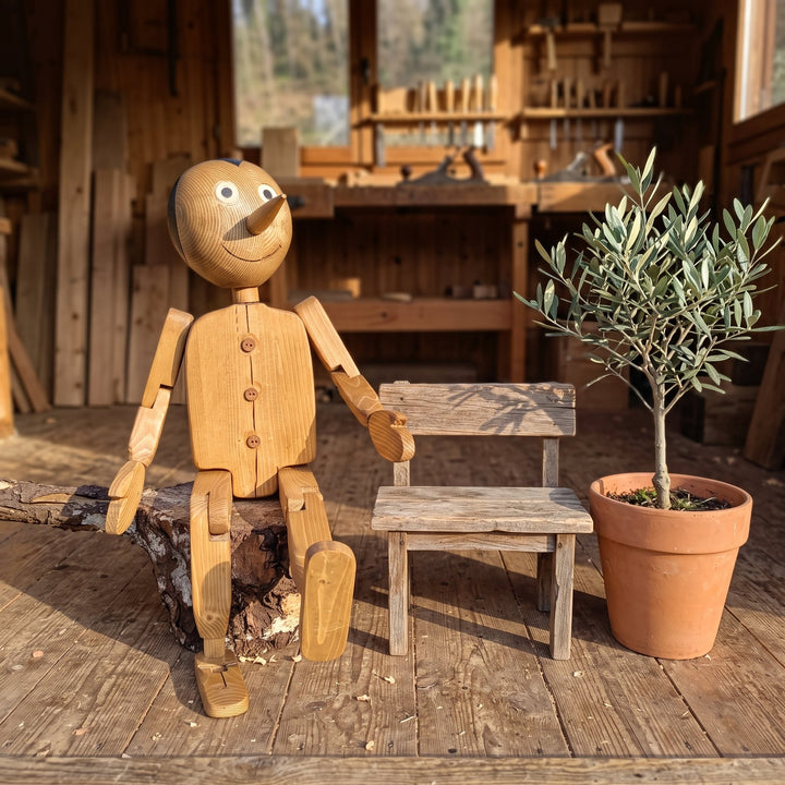 Pinocchio in legno - foto 5