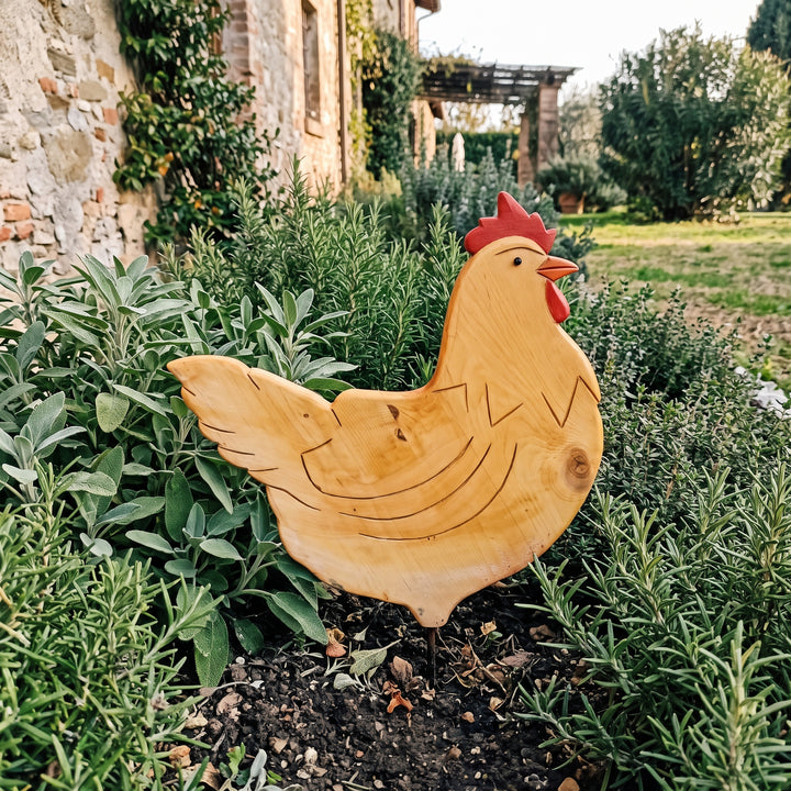 Gallina Treehood in legno fatto a mano – foto 2