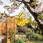 Ape nido per osmie Treehood in legno fatto a mano – foto 4