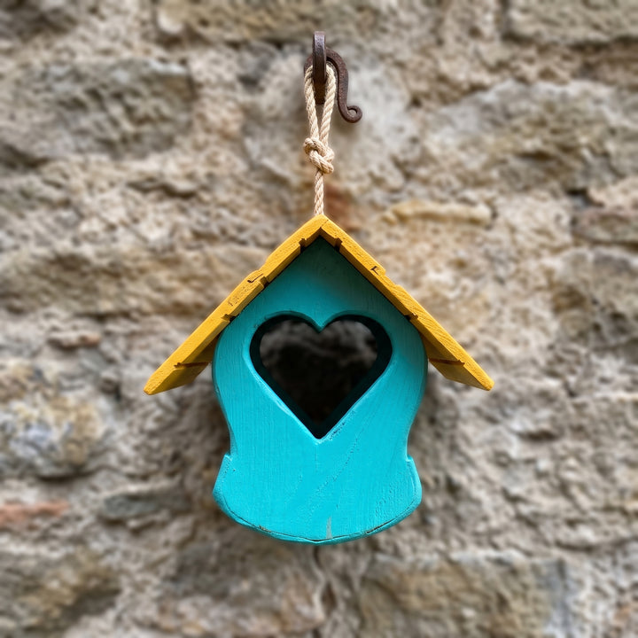 Mangiatoia a cuore in legno TreeHood