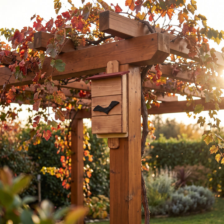BatBox Treehood in legno fatto a mano – foto 5