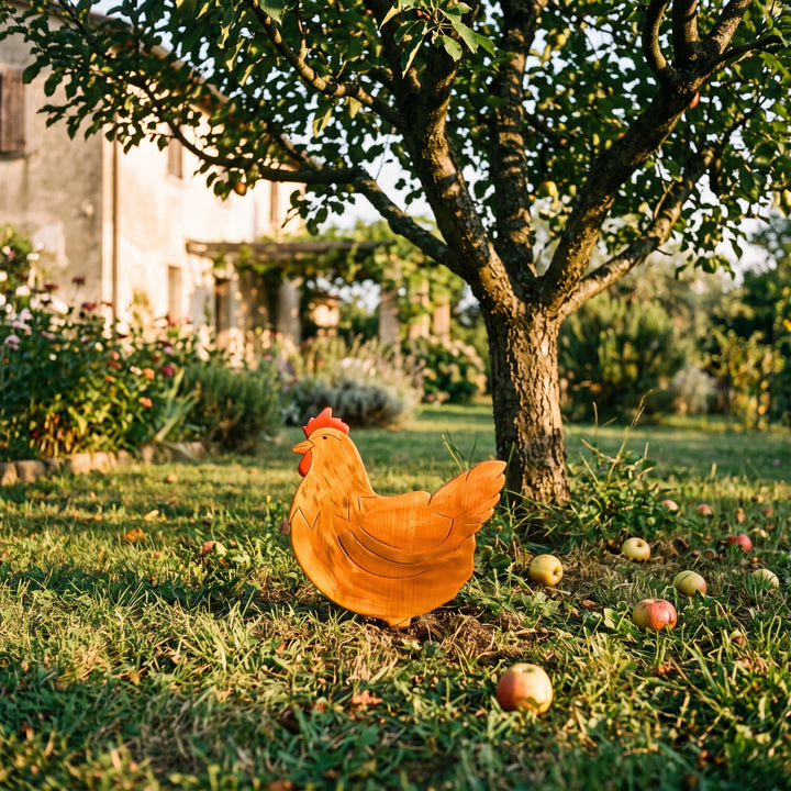 Gallina Treehood in legno fatto a mano – foto 5