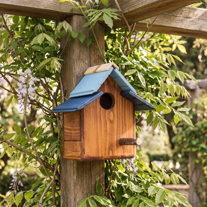 Casetta Passeri Treehood in legno fatto a mano – foto 5
