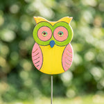 Gufo da giardino Treehood in legno fatto a mano – foto 6