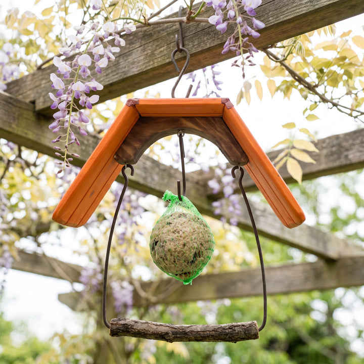 Dondolo portapalle Treehood in legno fatto a mano – foto 6