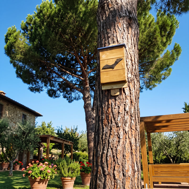 BatBox Treehood in legno fatto a mano – foto 6