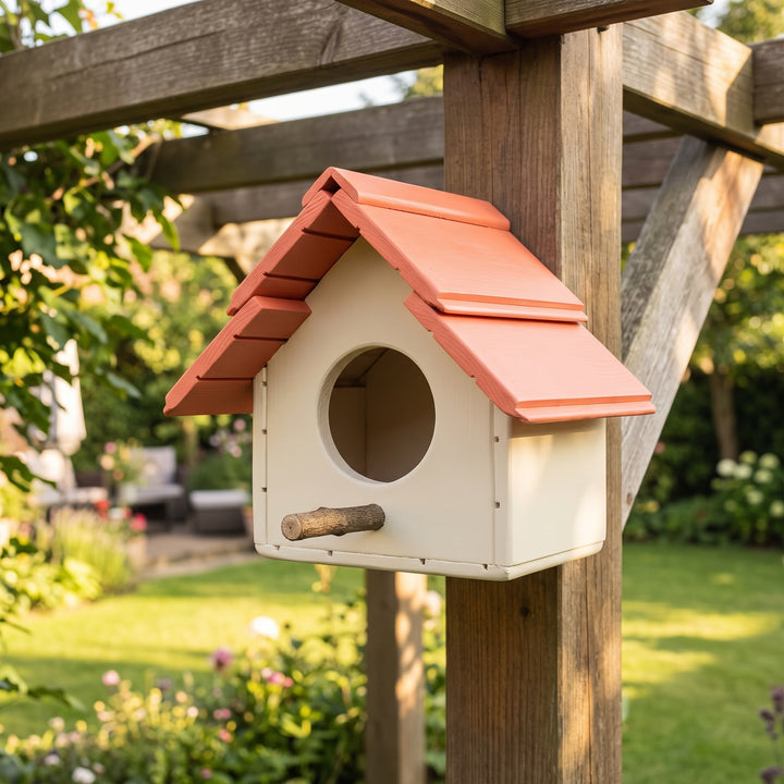 Casetta Pettirossi Treehood in legno fatto a mano – foto 7