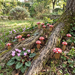 Funghi Piccoli Treehood in legno fatto a mano – foto 8