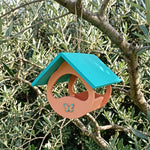 Mangiatoia a farfalla in legno TreeHood