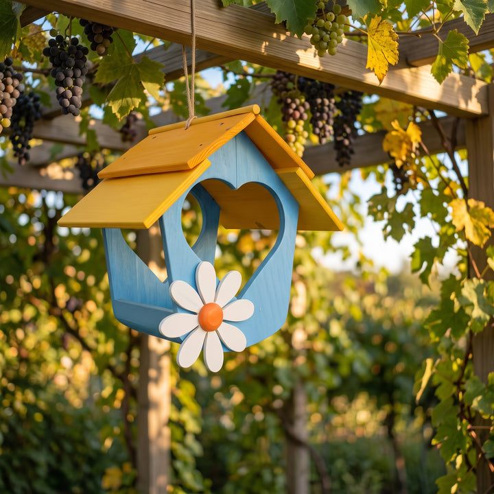 Mangiatoia grande in legno TreeHood