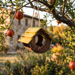 Mangiatoia Botticella Treehood in legno fatto a mano – foto 10