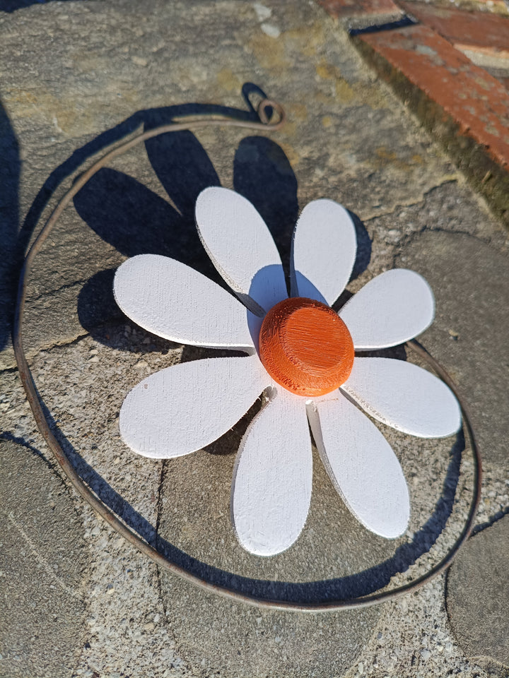 Margherite a muro Treehood - prodotto artigianale in legno