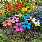 Fiori a 5 petali in legno - foto 3
