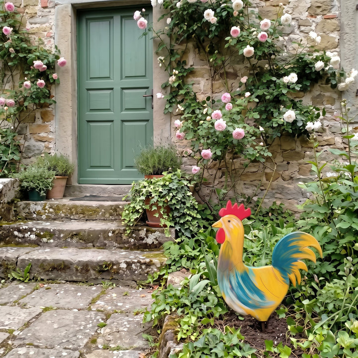 Gallo in legno - foto 3