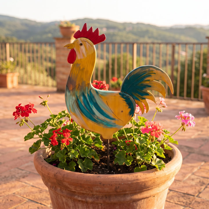 Gallo in legno - foto 5