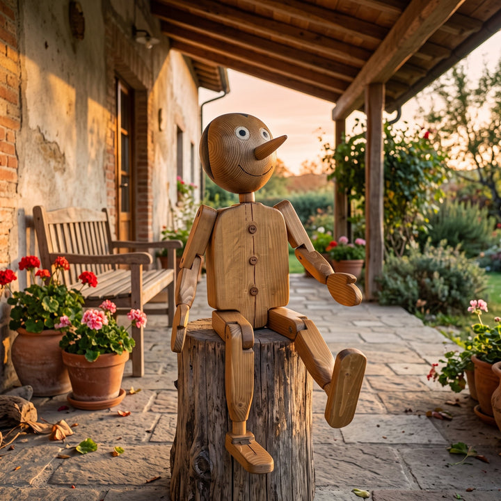 Pinocchio in legno - foto 4