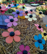 Fiori a 5 petali Treehood - prodotto artigianale in legno