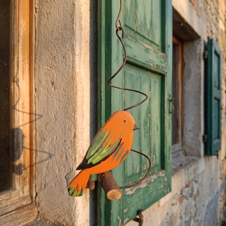 Uccellini da muro in legno - foto 6