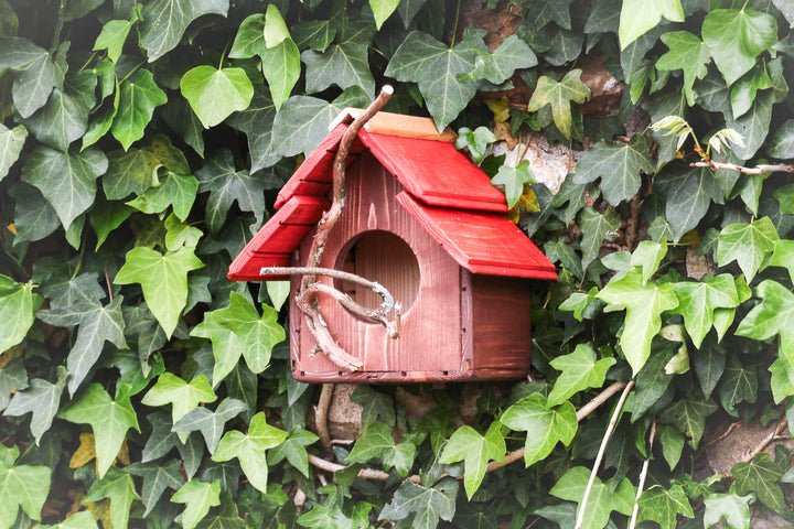 Casetta Pettirossi Treehood - dettaglio lavorazione a mano
