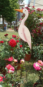 Airone in legno da giardino Treehood - immagine galleria 1