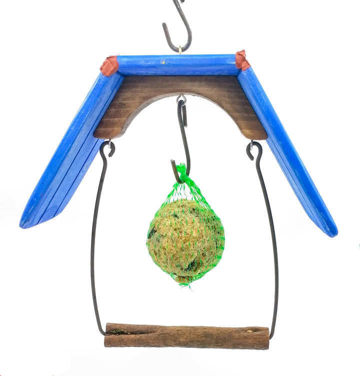 Dondolo portapalle Treehood - prodotto artigianale in legno da giardino